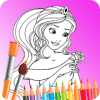 Princess Game - Coloring Book