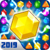 Crystal Jewel Games With Levels & Diamond Star