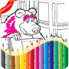 The bear Coloring Book