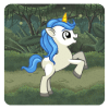 White Unicorn Dash