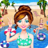 Summer Pool PartyDecorate Girls Swimming Pool Fun