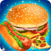 Street Food Pizza Maker  Burger Shop Cooking Game