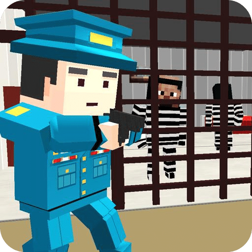 American Jail Break  Block Strike Survival Games