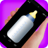 virtual bottle milk drinking