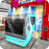 City Bus Wash Simulator Gas Station Car Wash Game