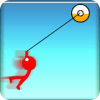 Stickman Star Hook  Bounce and Jump Swing Game