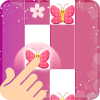 Pink Butterfly Piano  Girly Piano Tiles Butterfly