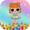 Coloring Surprise Dolls lol Page Paints For Kids