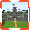 Map MCPE Castle Wars 1 the best tower defense map