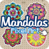 Mandalas color by number  Mandala pixel art