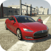 Drive Tesla Model S  Electro Car City Simulator