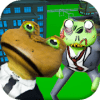 Frog vs Amazing Zombie