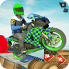 Police bike stunts racing game 2019