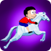 nobita unicorn runner kids horse racing game boys