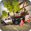 Highway Police Car Parking 3D Stunt Parking