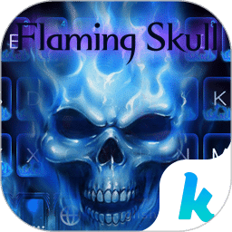 Flaming Skull Kika Keyboard