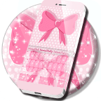 粉色蝴蝶结键盘