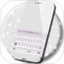 White and Purple Keyboard