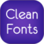 Fonts Clean for FlipFont&reg; Free