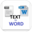 txt to word