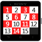 15 Puzzle for SmartWatch 2