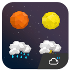 Star style weather iconset