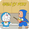 Doramon Cat Vs Smart Ninja Hatori