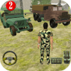 U Army ffrad Truck Drvr 3D 2