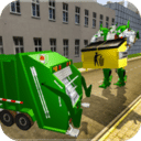 变形垃圾车驾驶