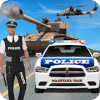 Tank Attacks Police Cars : Panzer War 2018