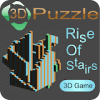 3D Puzzle Game  RISE OF STAIRS