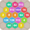 Hexic 2048 Puzzle  Hexagon Number Match,Hexa Tile