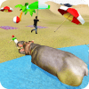 Hippo Attack  City & Beach Attack Simulator