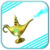 Genius of the magic lamp fulfills my wish