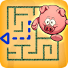 Piggy Maze Runner  Kids educational puzzle