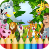 Coloring Book - Animal Drawing for Kids Games