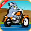 tom Nd jerry motorbike