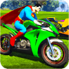 Superheroes Bike Stunt Racing Games