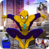 Amazing Flying Spider City Rope Hero