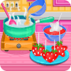 Strawberry Shaped Pops  Cooking Games