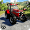 Farmer Harvest Simulator 3D  Tractor Hauling