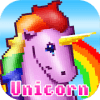 Unicorn Number Coloring - Pixel Art No.Draw