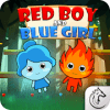 RedBoy and BlueGirl In Forest