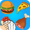 Cooking Food Color by Number  Food Game Pixel Art