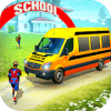 Offroad School Van Driving Minibus Simulator 2019