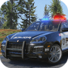 Police Porsche Cayenne  Huge City Drive