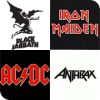 Metal Bands Logo