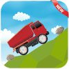 Racing in Hill Truck Monster Challenge Game