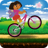 Little Dora Bike Climb : dora games free for kids