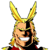 Anime Pixel Art - All Might Color by Number